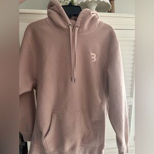 CBUM LARGE EMBROIDERED Independent Trading Company Pink Hoodie